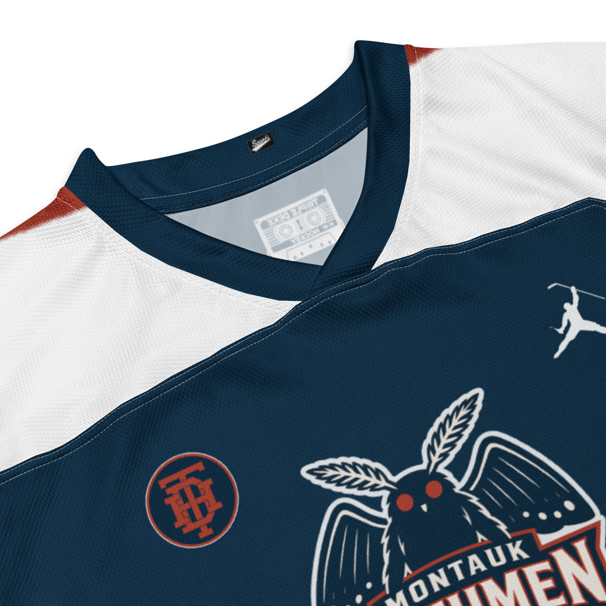 Montauk Moth-men Jersey (DARK) - Image 6
